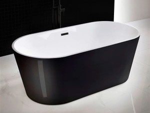 Овальная ванна акриловая комната центр