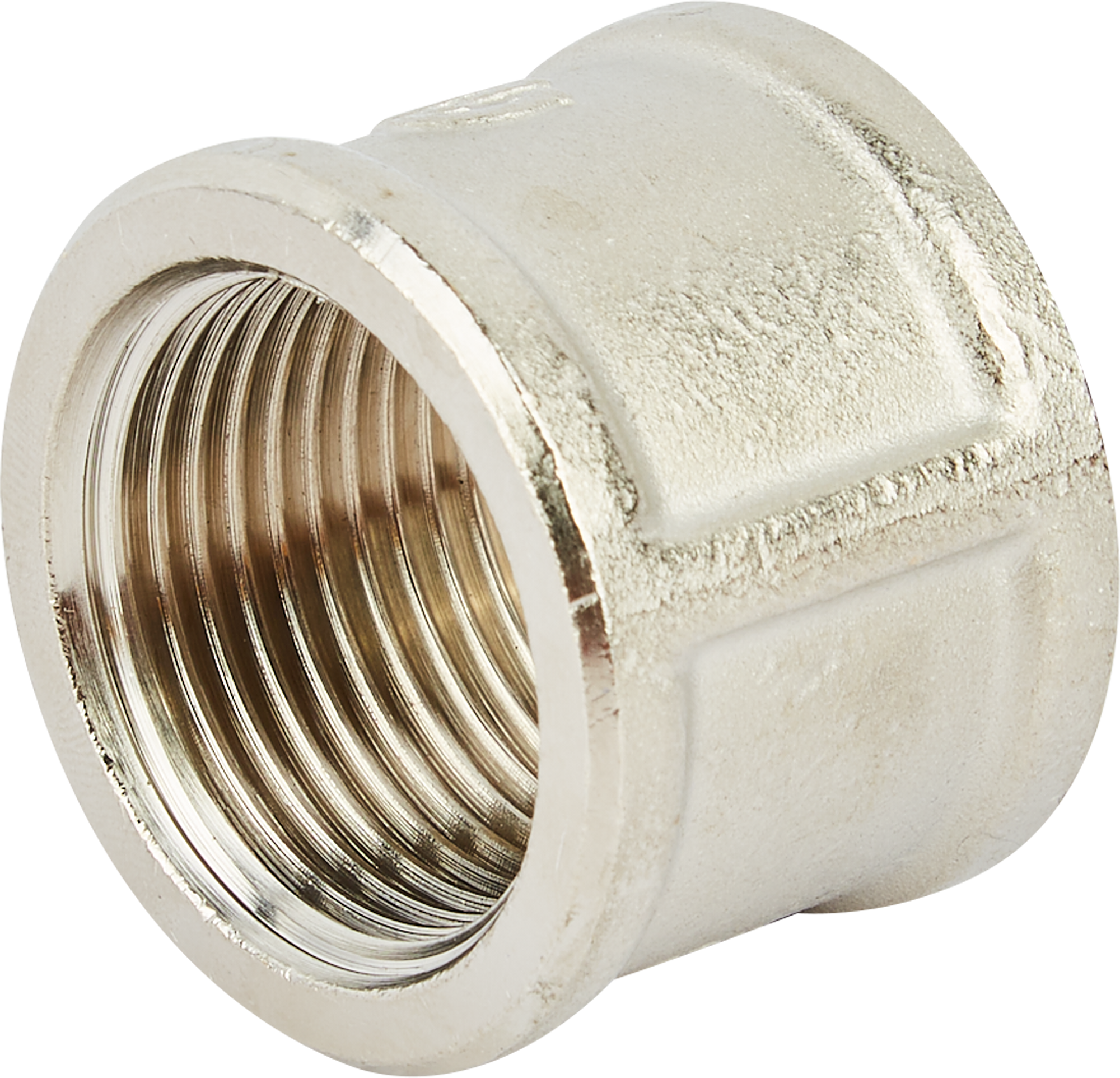 Муфта STOUT 1" никелированная латунь для систем водоснабжения 82238851 STLM-0022632