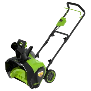 Снегоуборщик аккумуляторный Greenworks 2603607UB 40 см 4 Ач АКБ и ЗУ в комплекте