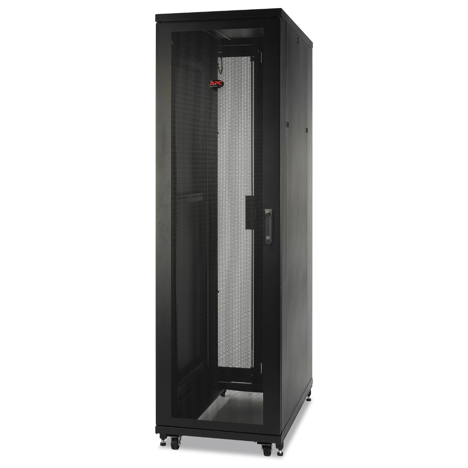 AR2400 Netshelter sv 42u 600mm wide x 1060mm deep enclosure with sides black APC Santreyd  - Вид №4