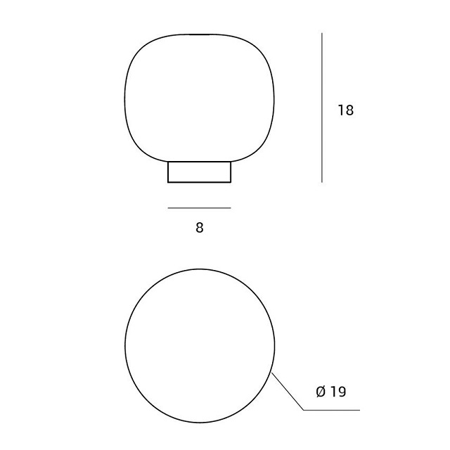 Miloox 1744.126 Настольный лампа BOMBO. - Вид №2