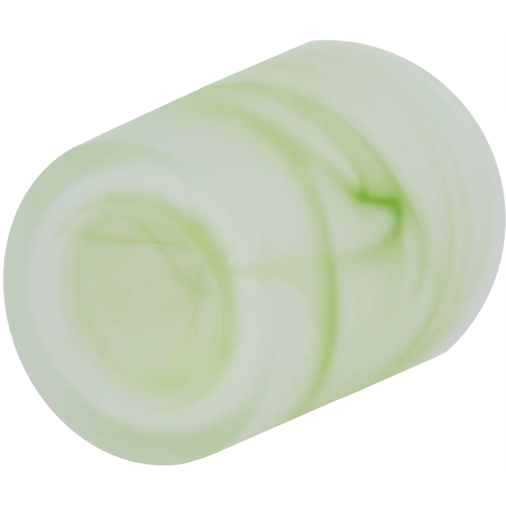 Кашпо для орхидей ø14 h15 см v1 л стекло белый/зелёный NINA GLASS Бальзамин STLM-2201429 - Вид №2