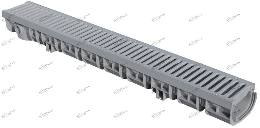 First Corporation Модульный канал из полипропилена First plast Kb125xlg