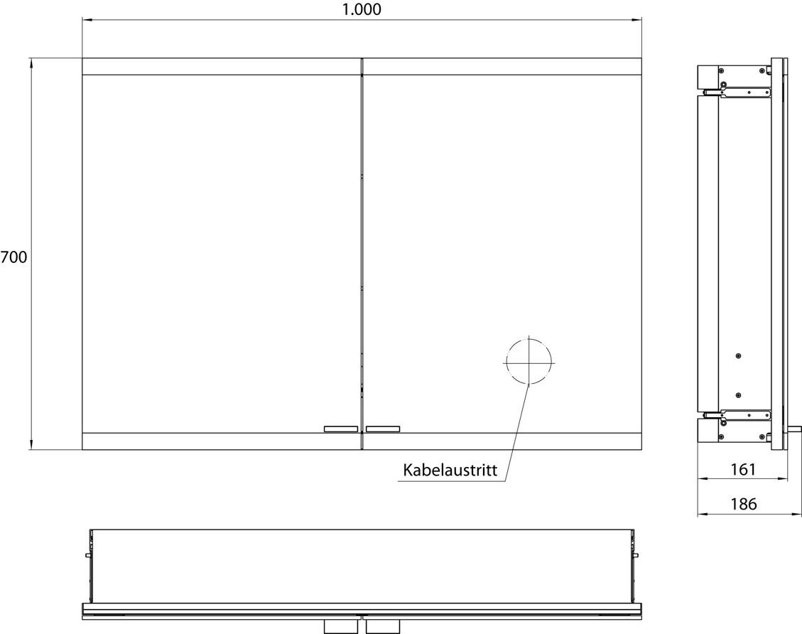 Emco Bad Настенное зеркало с контейнером Evo sun-id-1500185 - Вид №24