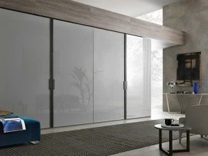 MisuraEmme Модульный лакированный шкаф с копланарными дверьми Misuraemme