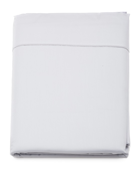 SH240_BL_S Простынь 240/300 blanc белый сатин Blanc des Vosges Santreyd 