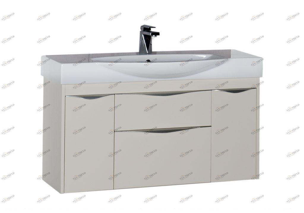 Тумба с раковиной Aquanet Франка 105 слоновая кость 0018305600182330