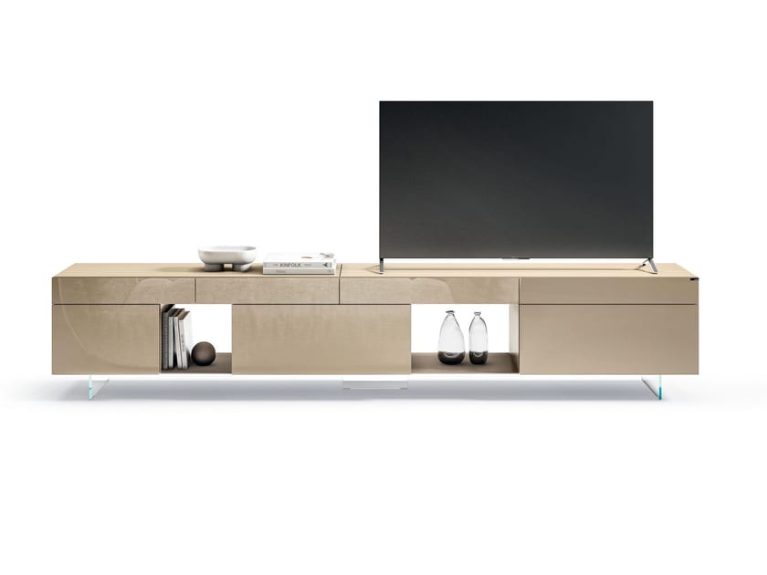 Стеклянный шкаф для телевизора Lago 36e8 ARCH-00029517