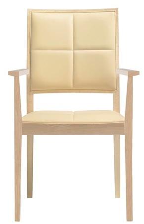 Andreu World Стул из бука с подлокотниками Manila So2036 - Вид №2