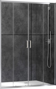 AG33170 Душевая дверь ABBER Schwarzer Diamant
