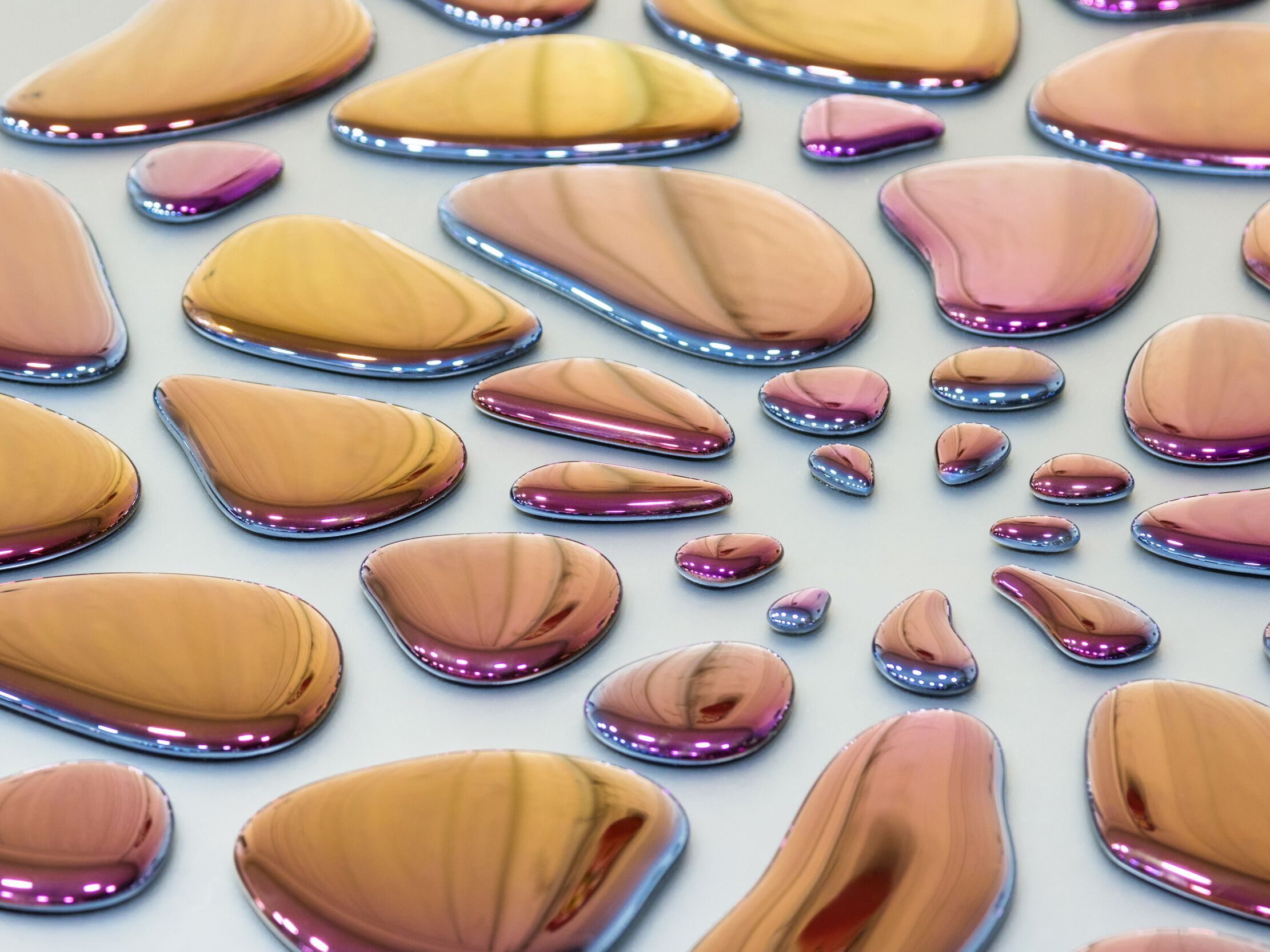 Декоративный предмет из зеркального стекла PlusObject Drops ARCH-00104432 - Вид №5