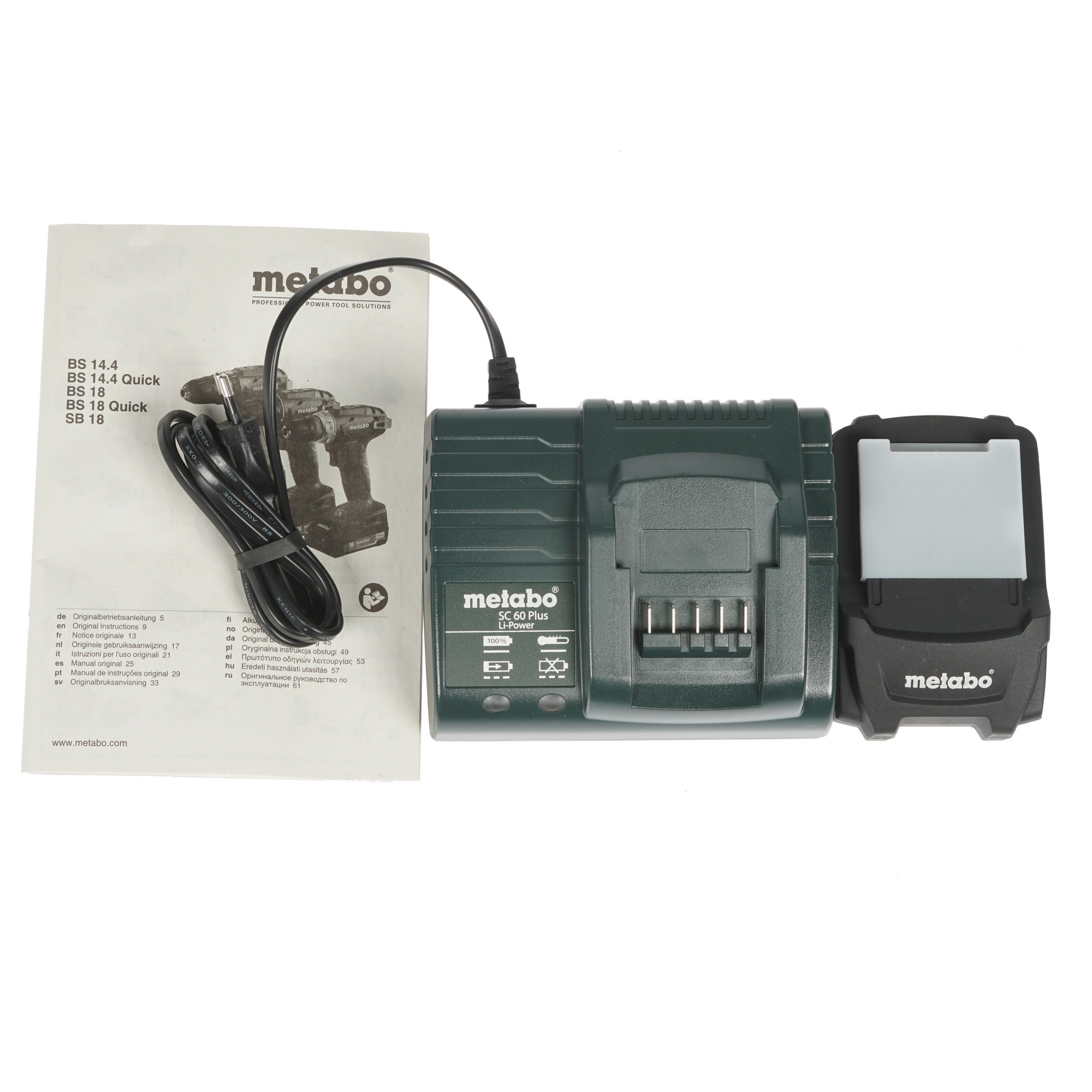 Дрель-шуруповерт Metabo BS 18 Quick CAS 18V 1153474 STDN-0134020 - Вид №5