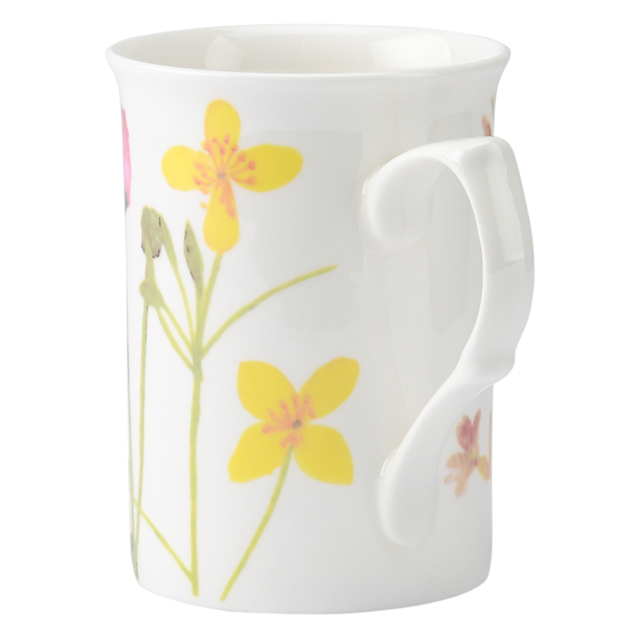 P_0043.006pk Кружка bloom 300 мл розовая Price&Kensington  - Вид №3