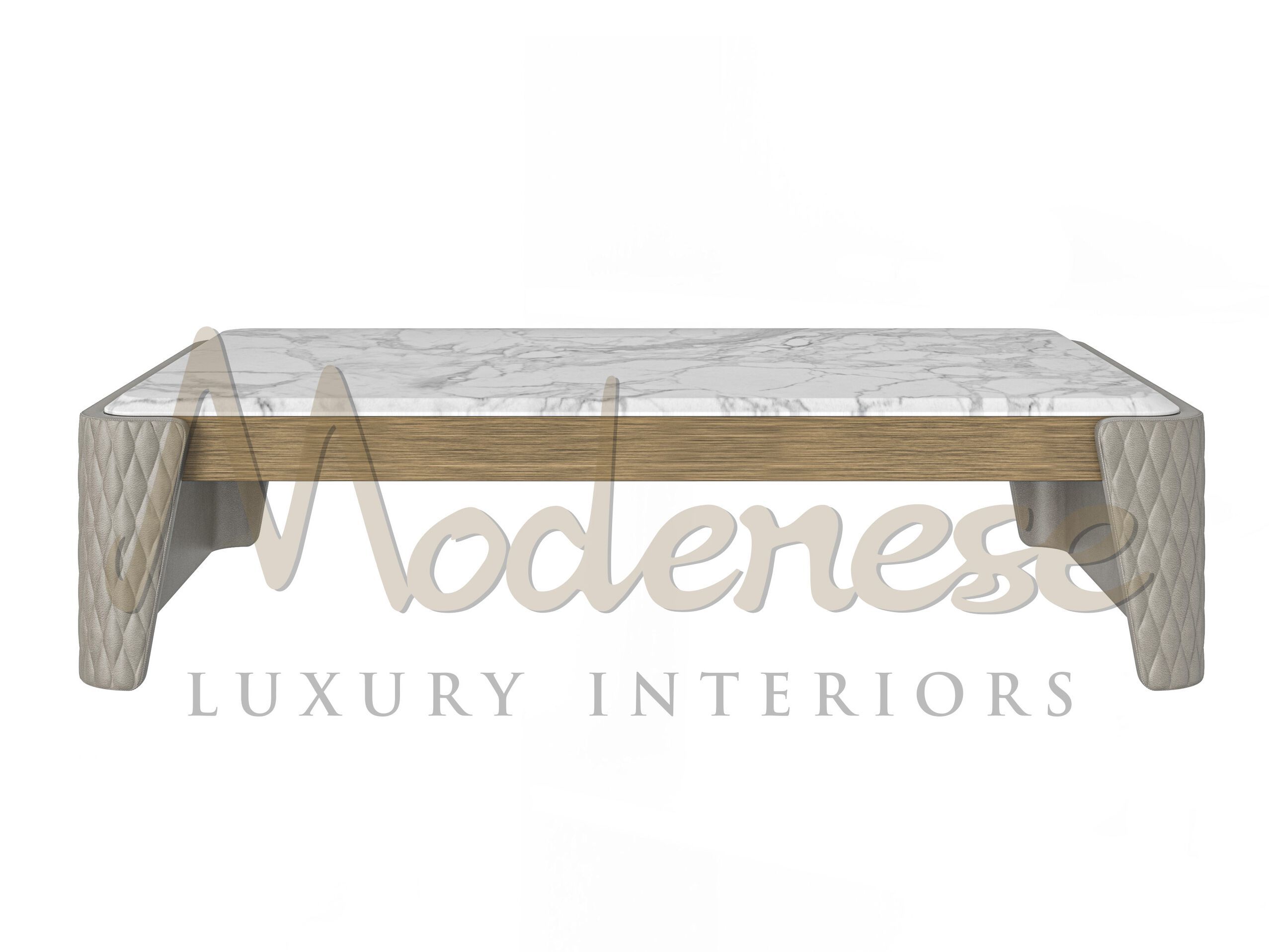 Мраморный прямоугольный низкий столик Calacatta Modenese Luxury Interiors REGAL EMPRESS ARCH-00056900