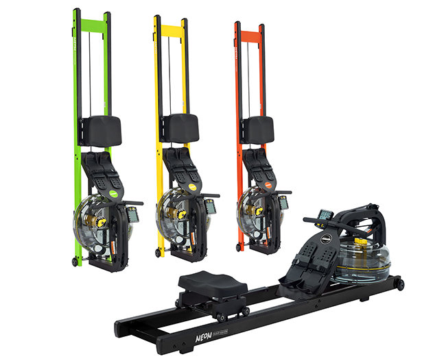 Гребной тренажер first degree fitness neon plus - желтый First Degree Fitness sun-id-2068329 - Вид №1