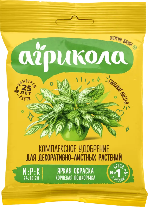 82796340 Удобрение Агрикола для декоративнолистных 25 г STLM-0035994
