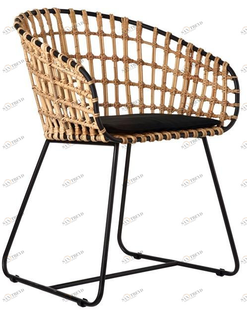 Pols Potten Санки из ротанга с подлокотниками sun-id-1474787