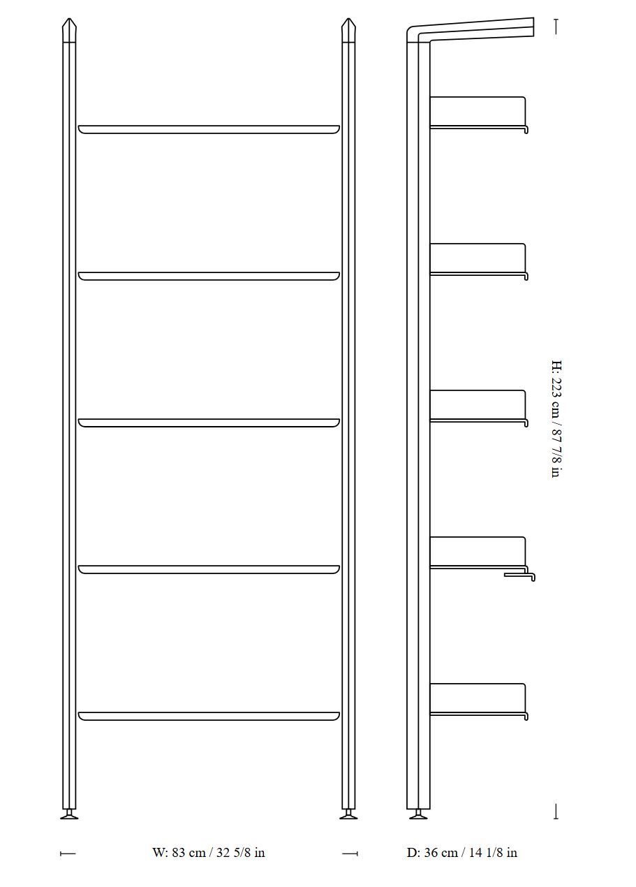 Модульная настенная установка с порошковым покрытием &Tradition Rombe ARCH-00077963 - Вид №14