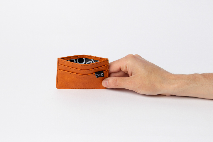 DYHONCWBR Кошелек для кредитных карт honom, коричневый Doiy  - Вид №4