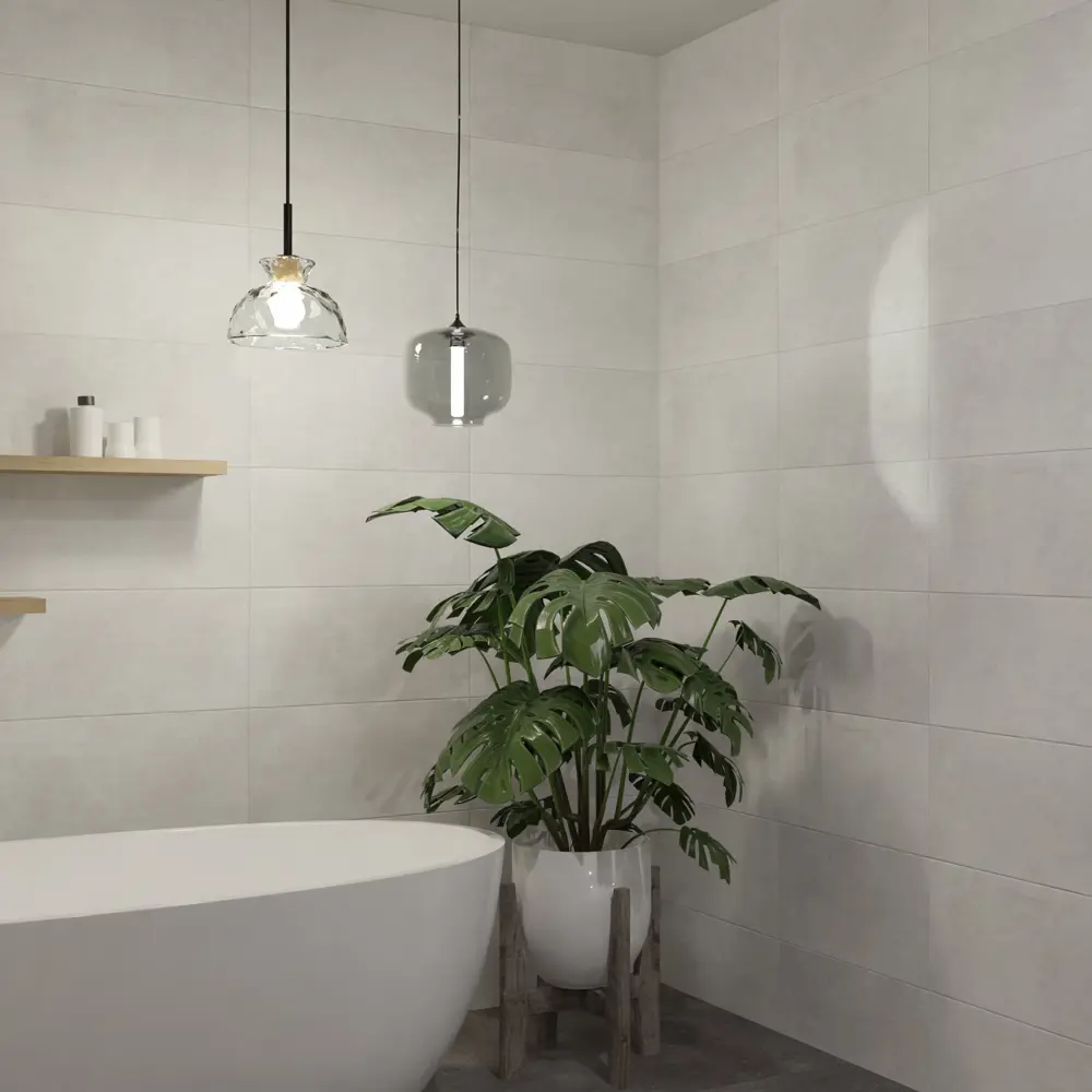 Настенная плитка Axima Тоскана 30x60 см 1.62 м² матовая цвет светло-серый STLM-2185386