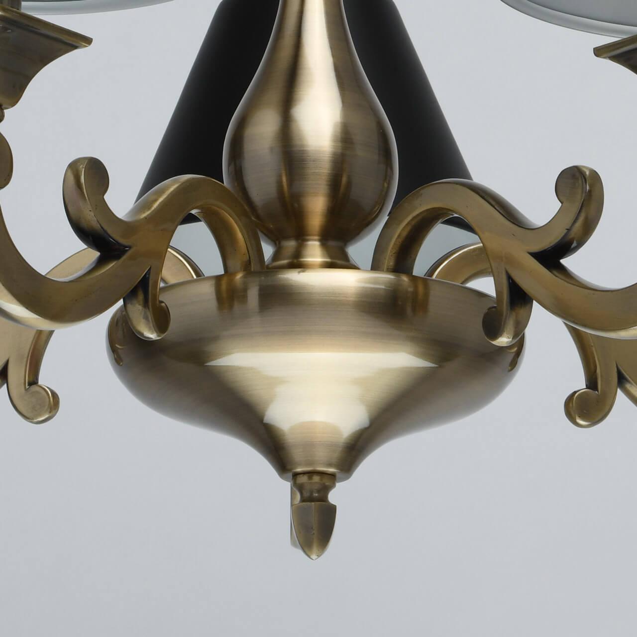 Подвесная люстра MW-Light Принстон 1 694010305 MW-LIGHT ДИЗАЙНЕРСКИЕ, ПРИНСТОН 187741 Черный  - Вид №1