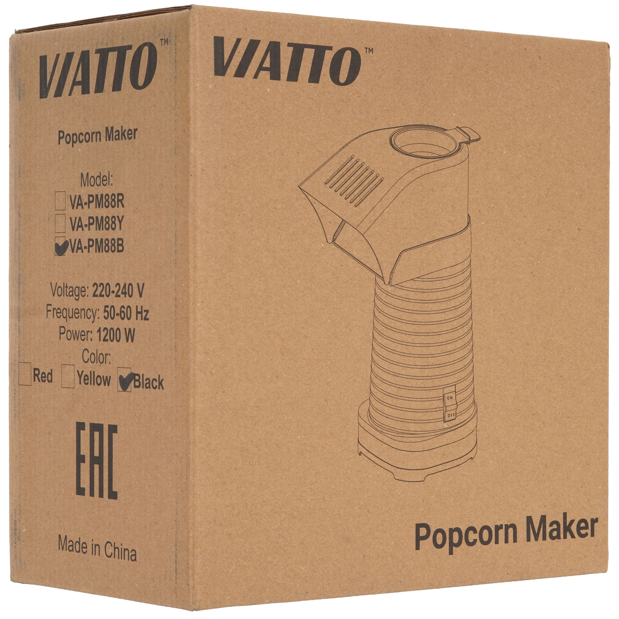 9077116 Попкорница Viatto VA-PM88B STDN-0102434 - Вид №8