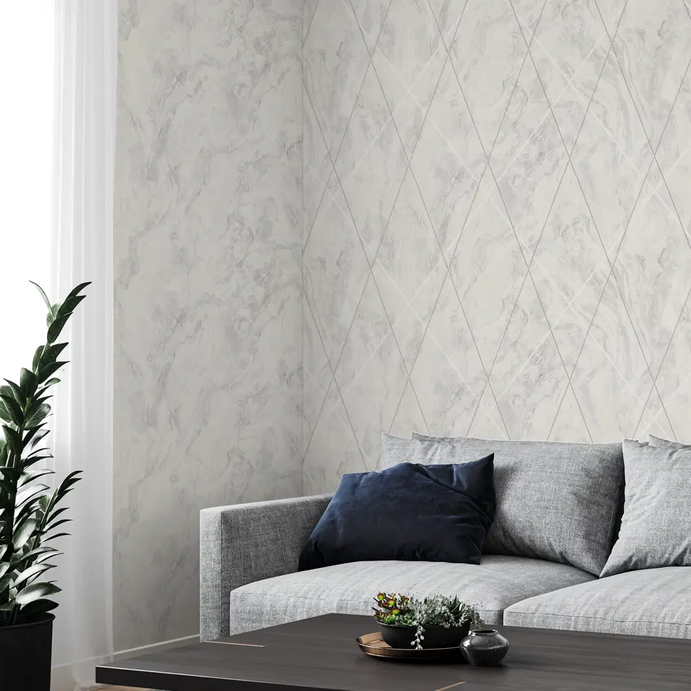 Обои флизелиновые Palitra Life Novopolis бежевые абстрактные 1.06 м 89411616 STLM-1574658 - Вид №7