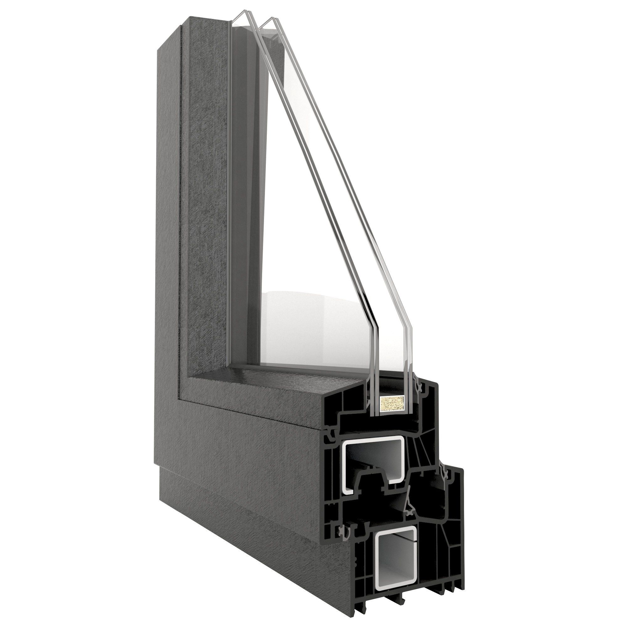 ПВХ распашная дверь-окно NURITH DOMUS ARCH-00037253 - Вид №5