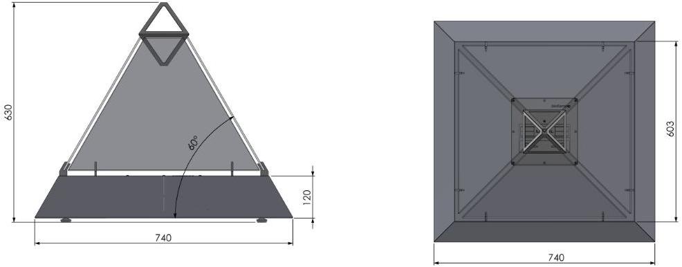 bioKamino Отдельностоящий камин с панорамным остеклением sun-id-1481766 - Вид №6