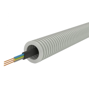 Кабель в гофре Партнер-Электро ВВГпнг(A)-LS 3x1.5 10 м ГОСТ