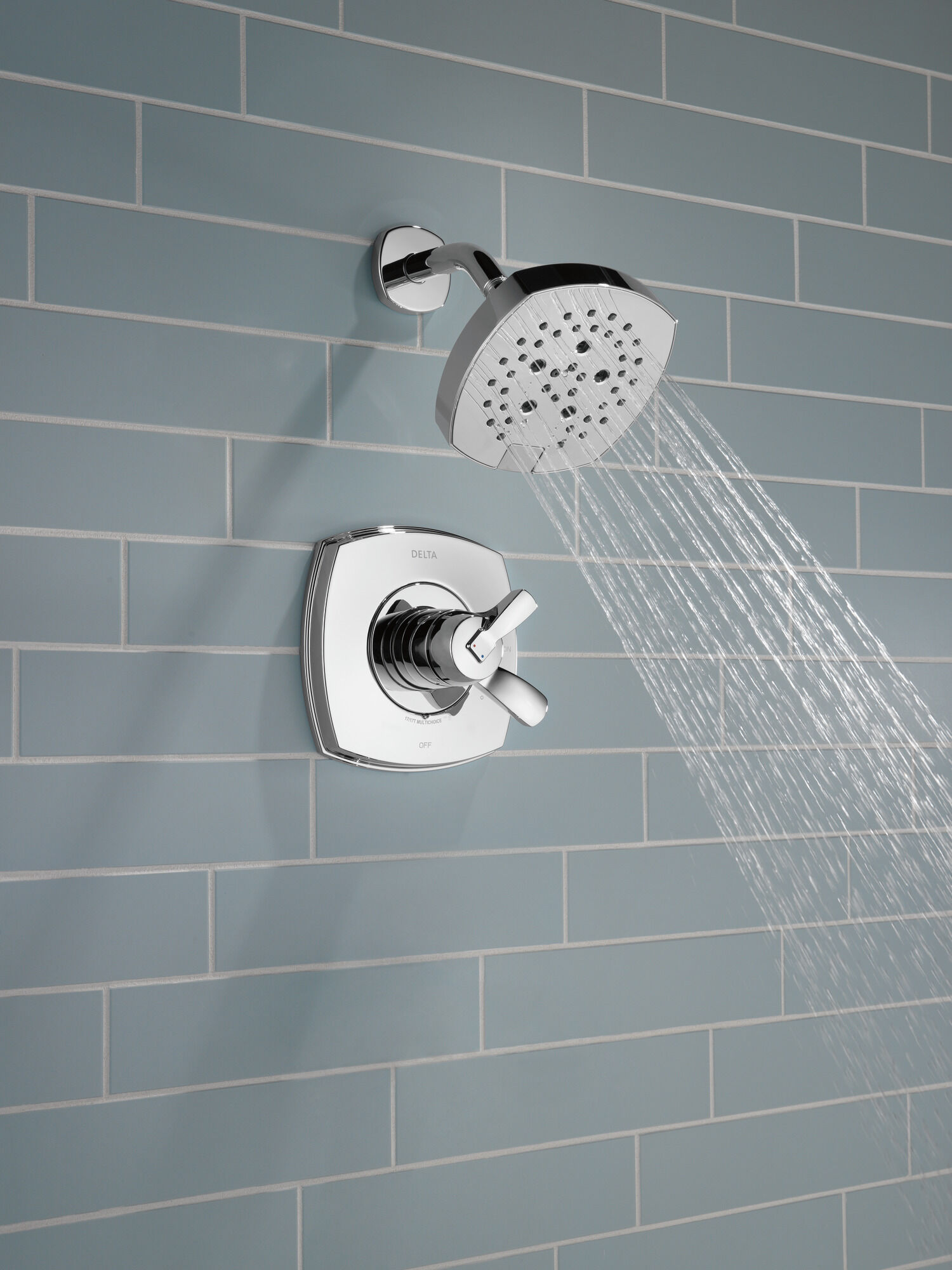 T17276 Только душ серии 17 Delta Faucet Stryke Хром  - Вид №6