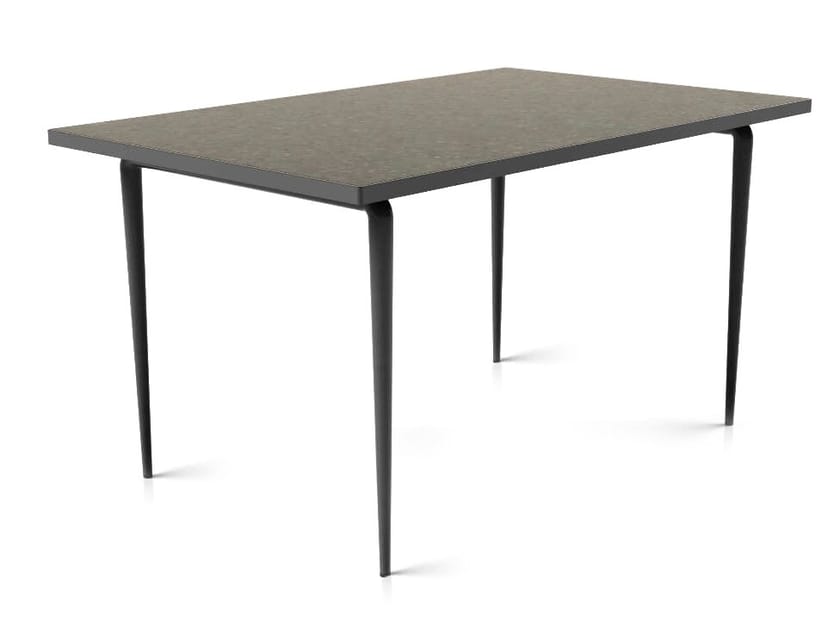 Алюминиевый прямоугольный садовый стол Unopiù EXPERIENCE ARCH-00048761