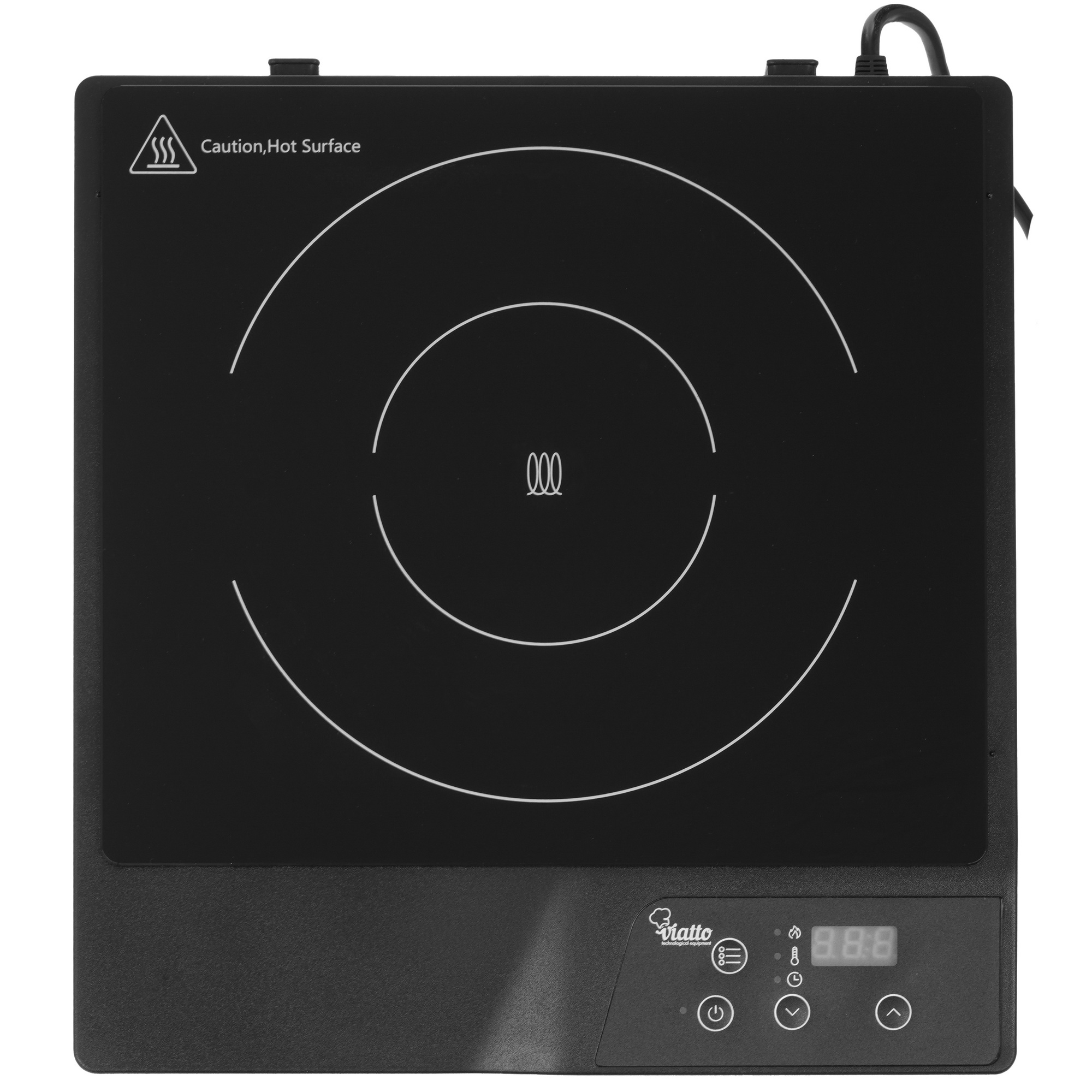 9909600 Плита компактная электрическая Viatto VA‑180K черный STDN-0016349