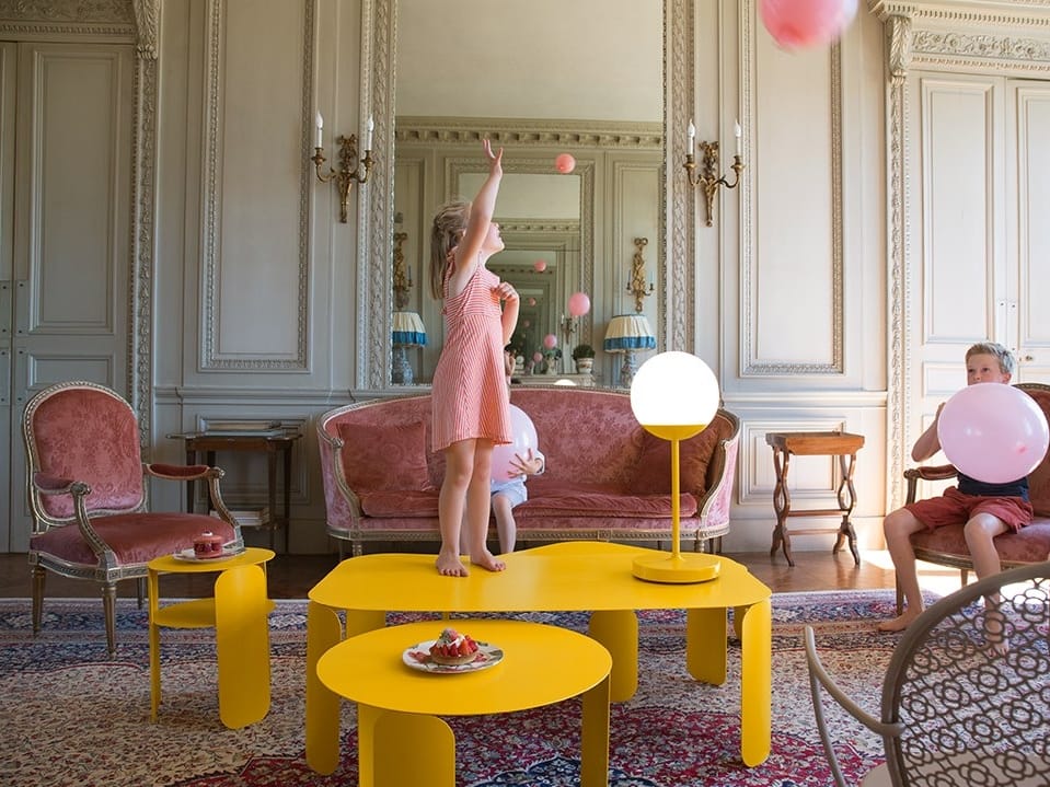 Алюминиевый круглый садовый столик Fermob ARCH-00082238 - Вид №7