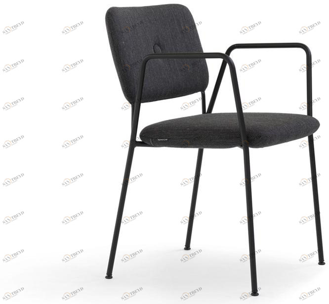 Blå Station Штабелируемый тканевый стул с подлокотниками Dundra S76a Bla Station