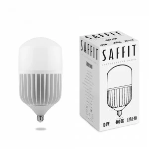 Лампа светодиодная SAFFIT E27-E40 100W 4000K SBHP1100 55100 SAFFIT  00-3956632 Матовый