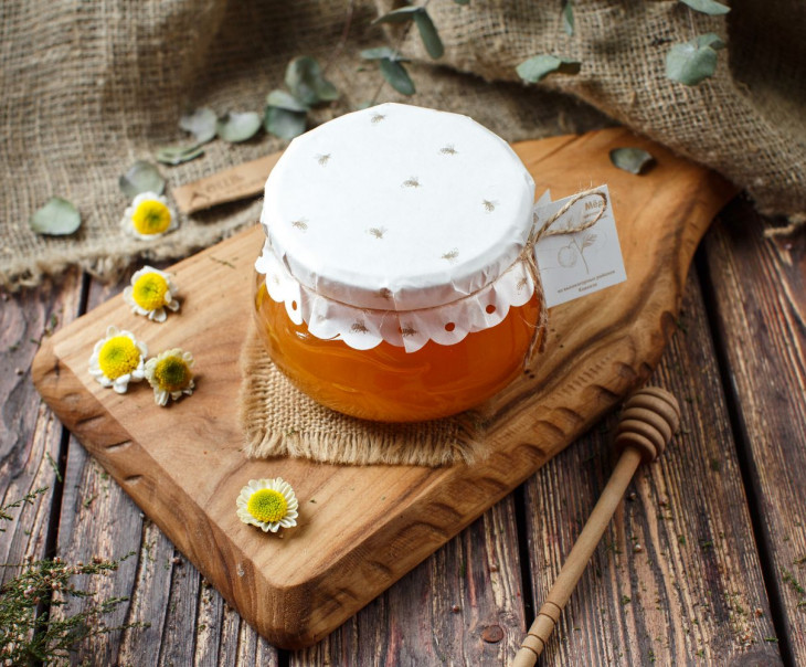 5913 Мед цветочно-цитрусовый_700 г. Урожай 2021 г. Вкусляндия  - Вид №1