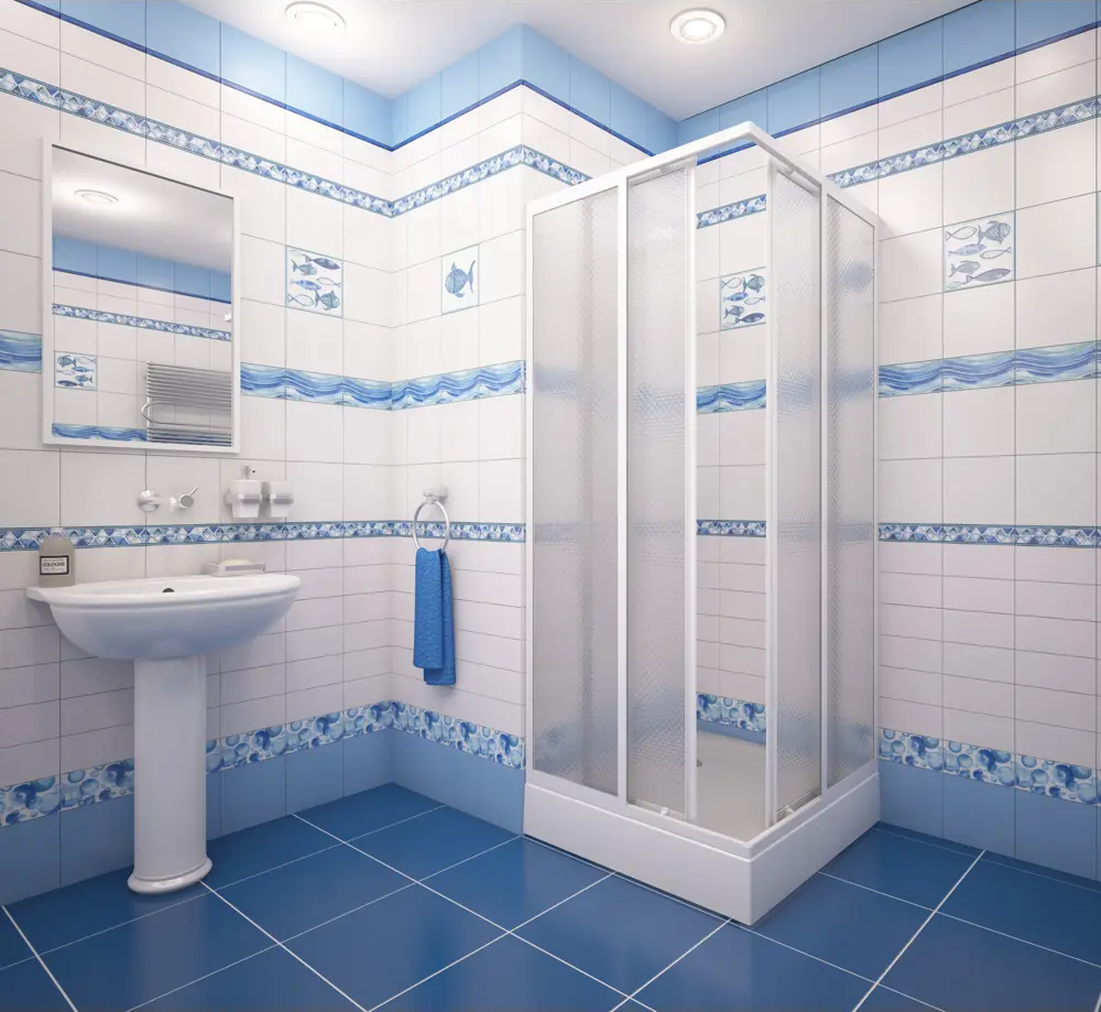 METAKAM Душевой угол квадратный 89×89 см с раздвижными дверями 12073514