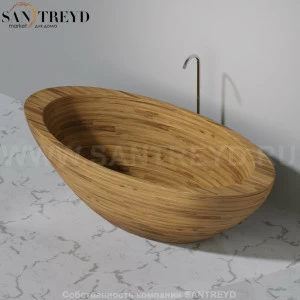 UWD BAULA N2 Ванна свободностоящая 200 см из ореха N2Baula200.walnut
