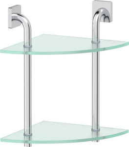 AVA 052 Полка угловая 2-х ярусная 26 cm ELLUX Avantgarde