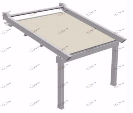 BT Group Пристенная пергола из ткани Pergotesa sun-id-1378793