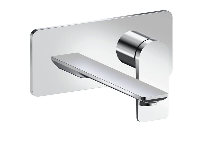 Настенный смеситель для раковины с пластиной CRISTINA Rubinetterie Blade ARCH-00081454