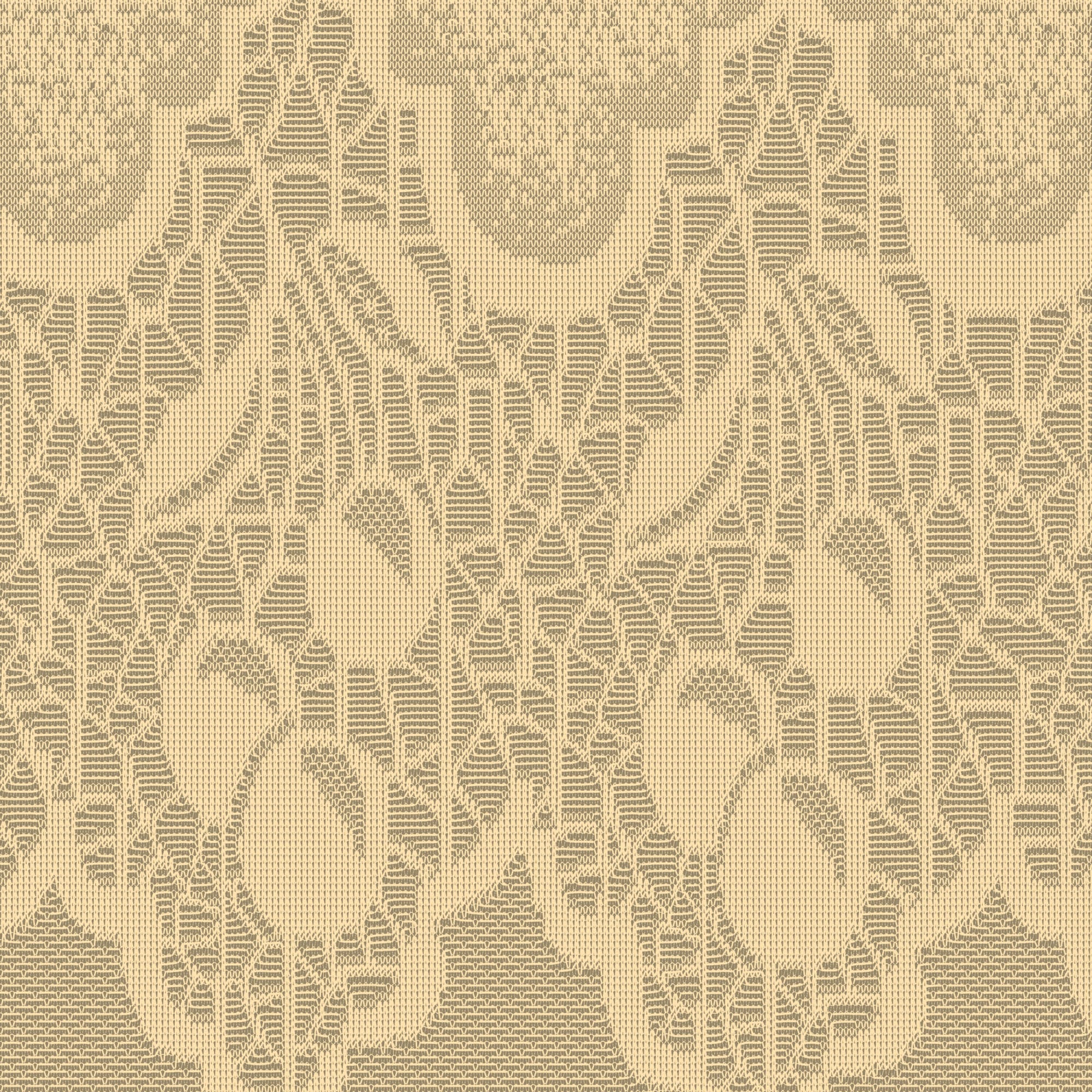 14201401 Занавеска для кухни «Ягода», 145х70 см, жаккард, цвет молочный Santreyd  - Вид №3