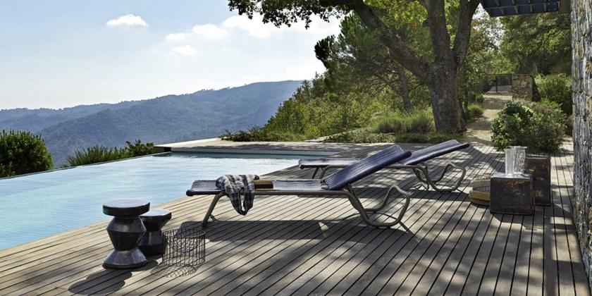 Gervasoni Складной садовый шезлонг из полиэстера Gervasoni outdoor sun-id-1469585 - Вид №4