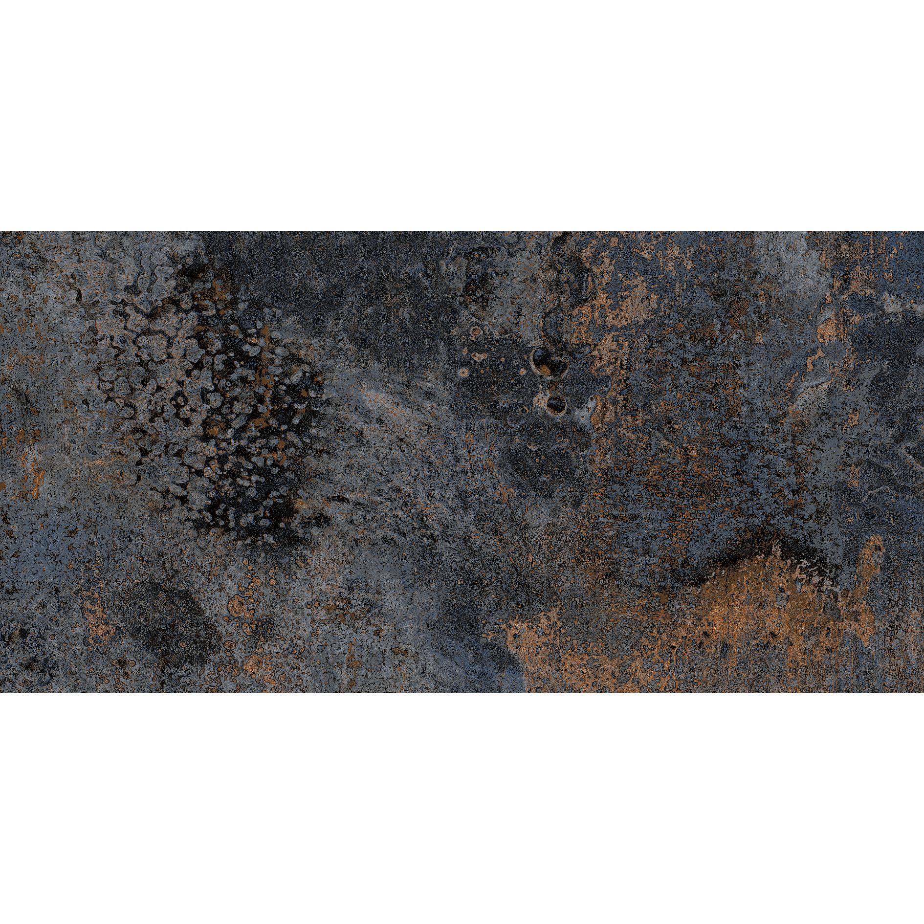 Металлический шарм: керамогранит Staro Metal CRYSTAL BLUE STP-ST361
