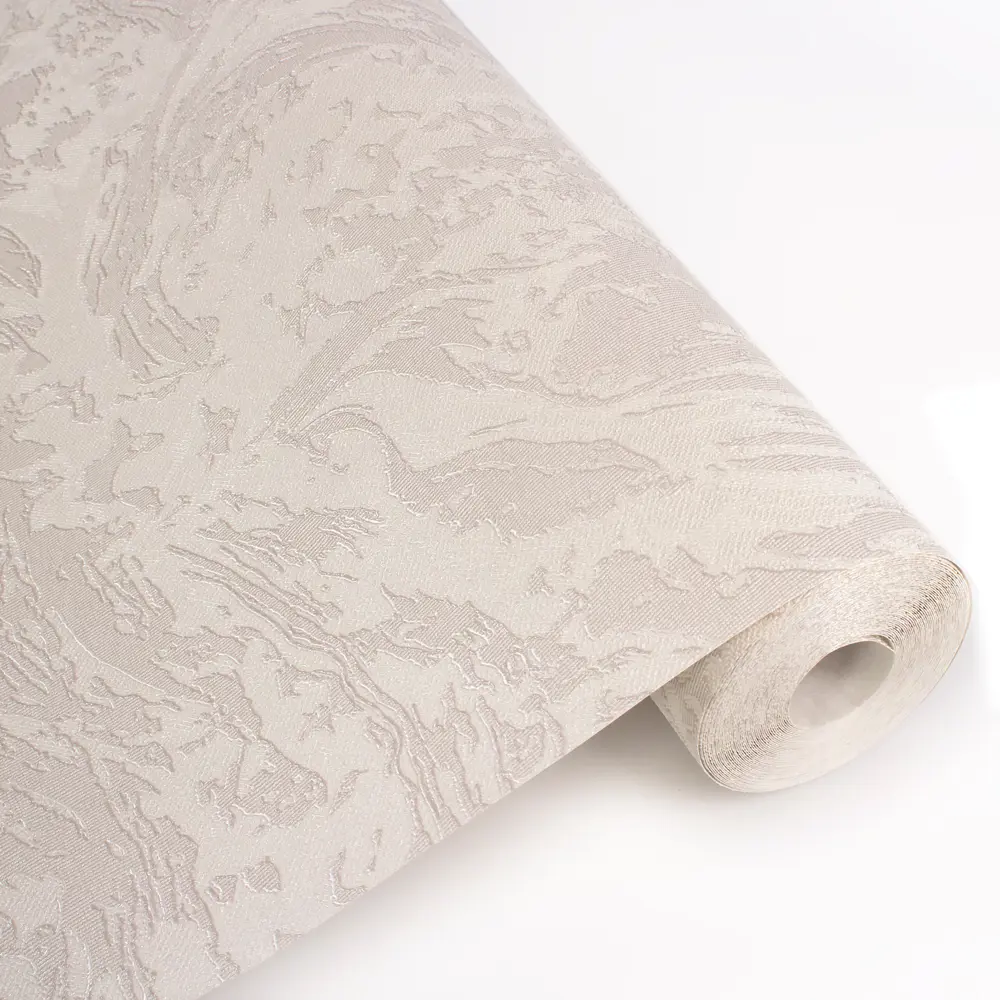 Belvinil Аликанте: флизелиновые обои с абстрактным узором в бежевых тонах 89407995 STLM-1573511 - Вид №3