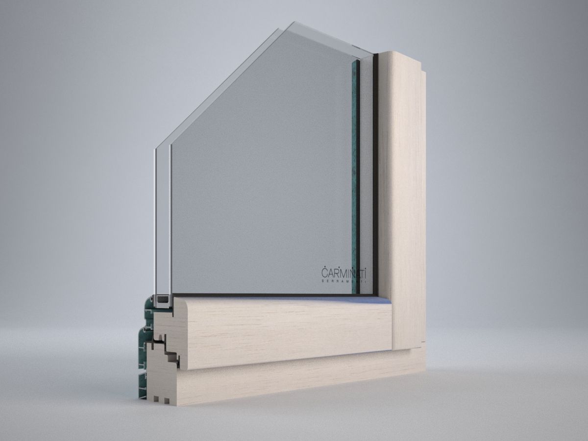 Деревянные окна-бронза Carminati Alu 90 Bronze ARCH-00079234 - Вид №2