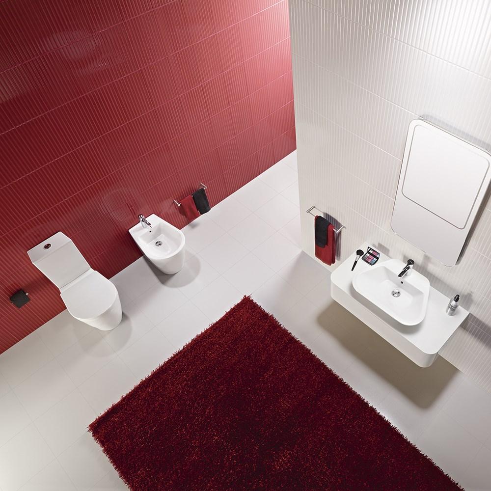 Биде BTW 53 Sanitana GLAM + крышка с механизмом (микролифт) S10066834900000 ( GLBD2 ) S10066834900000;S80006761600000 - Вид №3