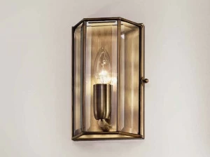 Il Fanale Настенный светильник из латуни и стекла Rilegato 411.00.80/413.00.80