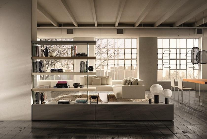 Lago Книжный шкаф с контейнерами Air sun-id-1459634 - Вид №6